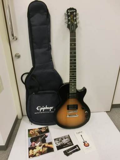 ソフトケース付き ギター Epiphone レスポール