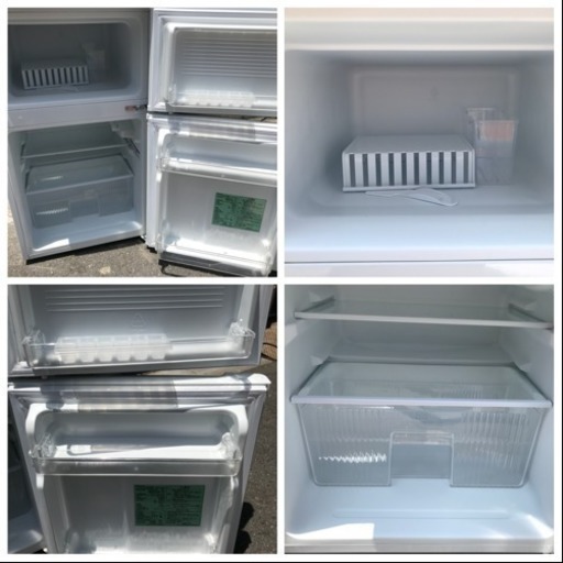 冷蔵庫 ヤマダ電機 2015年 一人暮らし 2ドア 90L YRZ-C09B1
