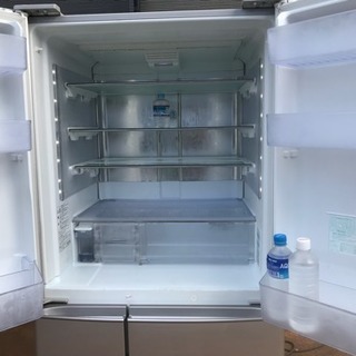 SHARP シャープ 東芝 ノンフロン6ドア冷凍冷蔵庫 シルバー SJ-XF60T(S