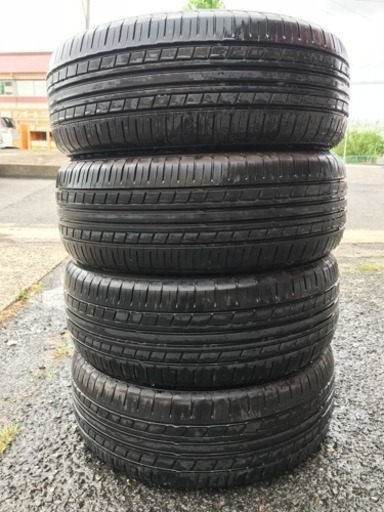 205/60R15 超溝高 ヨコハマ 夏タイヤ ECOS ES31 2014年製 4本セット バリ山 管理番号733
