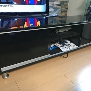 黒テレビボード150