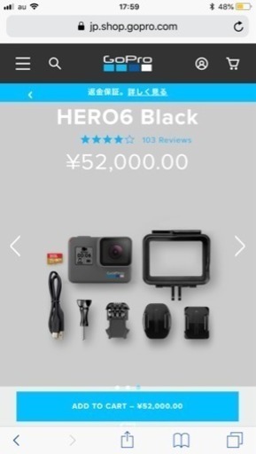 Go Pro Hero 6 Black ゴープロ アクションカメラ | procomm.ca
