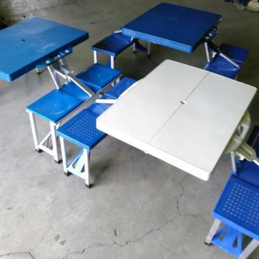 まとめ売り　アウトドア　折り畳みテーブルチェア　パラソル