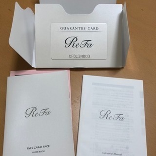 代引き郵送可【未使用/セット値引きあり】ReFa CARAT Face