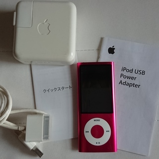 【郵送可・中古】 iPod nano MC050JA 8GB PINK