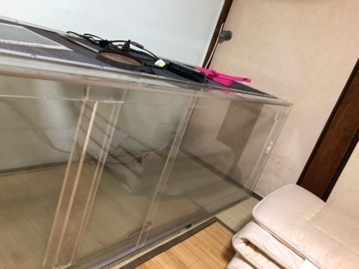 爬虫類用アクリルゲージ
