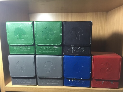 mtgマジックザギャザリング革風フリップデッキボックス7個セット ジン 大国町のその他の中古あげます 譲ります ジモティーで不用品の処分 mtgマジックザギャザリング革風フリップデッキボックス7個セット ジン 大国町のその他の中古あげます 譲ります ジモティーで不用品の処分
