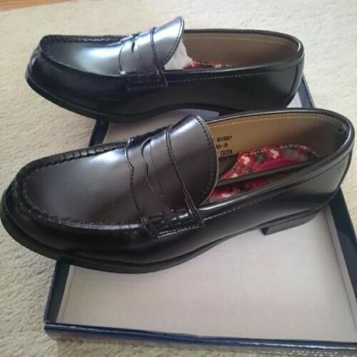 ローファー ミッキー にゃん 新道東の靴 ローファー の中古あげます 譲ります ジモティーで不用品の処分