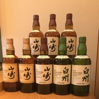 山崎12年700ml2本山崎NV700ml4本白州NV700ml2本