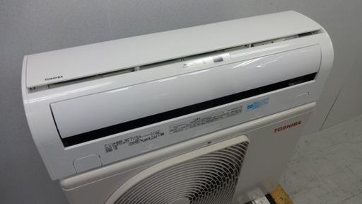 東芝　２０１７年モデル　RAS-C285D-W　使用頻度少なく綺麗なエアコンです。禁煙環境で使用　分解洗浄済み、テスト運転済みで安心です。8～12畳用