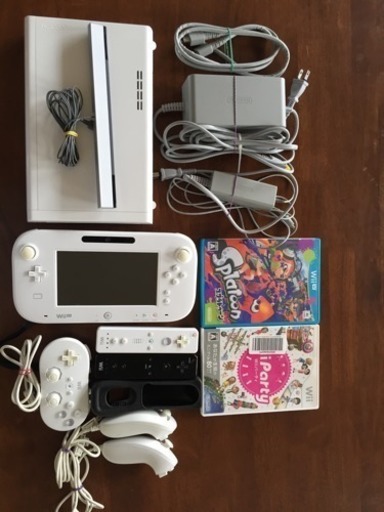 値下げ！！wii u  本体 8GB スプラトゥーン wii party