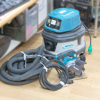 マキタ 100mm防じんマルノコ(KS4000FX)＆集じん機(482)セット 札幌市 清田区 平岡