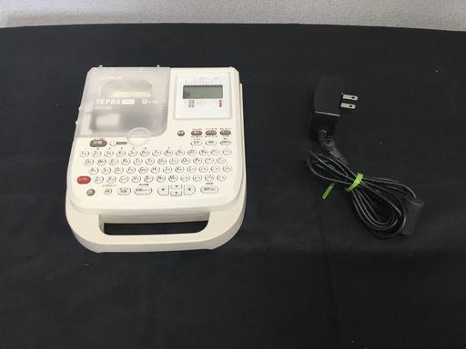 開封品！美文具の達人 キングジム ラベルライター SR150 テプラPRO オフホワイト