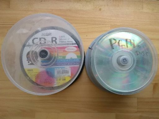 音楽用cd Rとpc 用 データ用 のディスクのセット みいら 杉並の映像プレーヤー レコーダー 録画用 メディア の中古あげます 譲ります ジモティーで不用品の処分