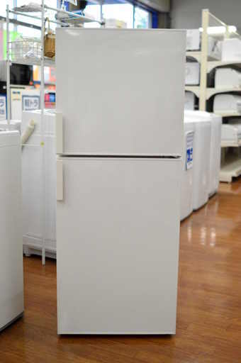 無印良品の2ドア冷蔵庫（AMJ-14C）2013年製【安心！6ヶ月保証付】