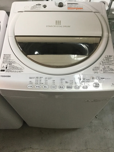 【送料無料・設置無料サービス有り】洗濯機 2015年製 TOSHIBA AW-6G2① 中古