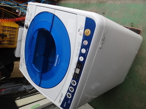 東633　パナソニック全自動洗濯機　6.0ｋｇ　引取り限定