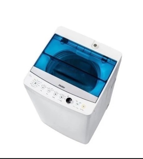 【美品】ハイアール洗濯機5.5kg【2017年製】JW-C55A WH