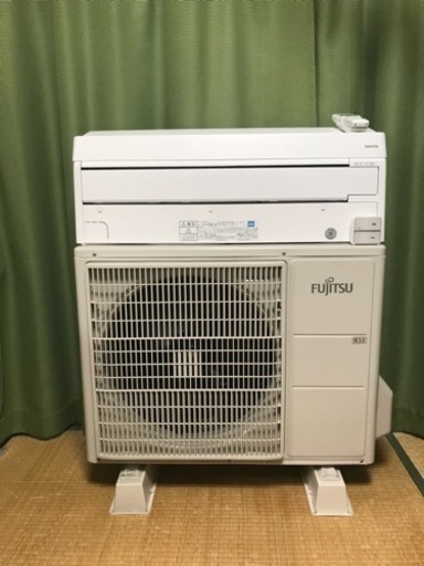 値下げ❗️絶品❗️取付込❗️12畳まで❗️FUJITSUエアコン nocria