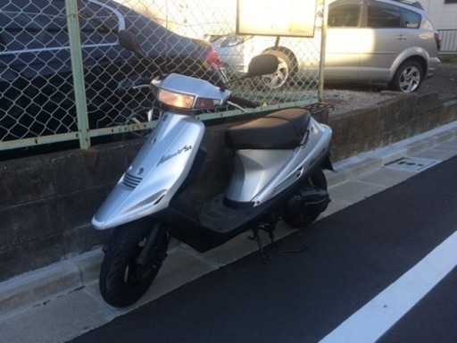 アドレスV100 規制後最終モデル 集中ロック シルバー