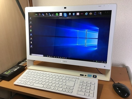 希望者様と商談中につき受付を一時ストップ致します。中古　VAIO  VPCJ218FJ/W　Core i5  メモリ4GB  HDD1TB