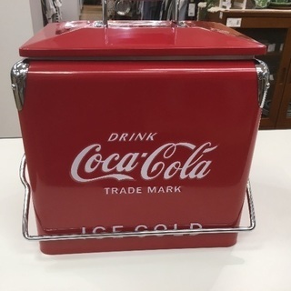 [クーラーボックス]Coca Cola レッドレトロピクニックストレージ [トレファク八王子めじろ台店]