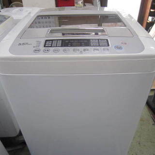 LG WF-C55SW 洗濯機5.5キロ2011年製 簡易乾燥付き