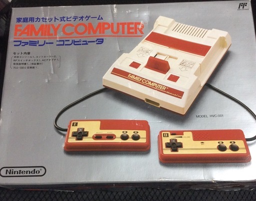 初代ファミコン 未使用品 付属品欠品