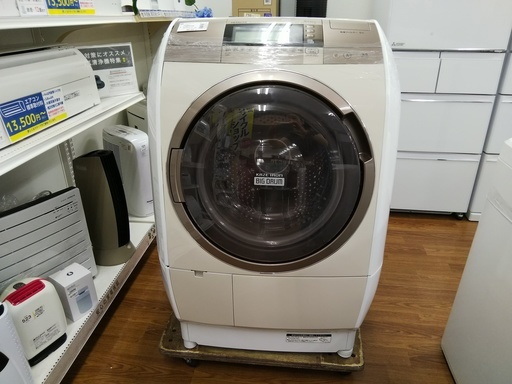 安心の6ヶ月返金保証付き！2014年製ヒタチのドラム式洗濯乾燥機です！【トレファク藤沢店】