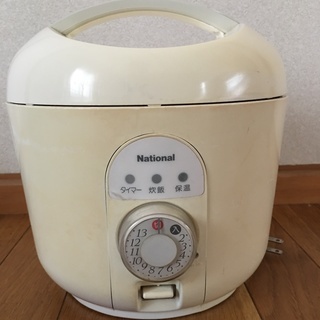 電気炊飯器 National 昭和レトロ 使用可能
