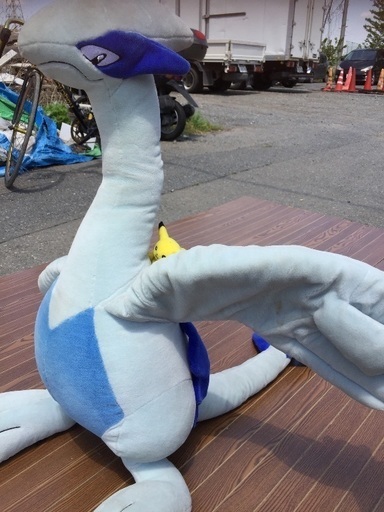 映画ポケモン みんなの物語 公開記念 ルギア巨大ぬいぐるみ リライフ 新座のおもちゃ ぬいぐるみ の中古あげます 譲ります ジモティーで不用品の処分