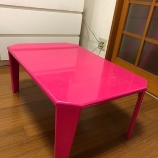 【キャンセル待ちあり】ピンクテーブル  ローテーブル