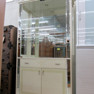 イタリアン家具 飾り棚 キャビネット 市内配達相談承ります 西宮の沢