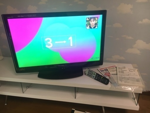 SHARP 32型 液晶テレビ AQUOS LC-32V5 ハイビジョン