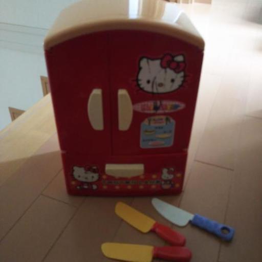 キティちゃんの冷蔵庫 Chie 広島のおもちゃの中古あげます 譲ります ジモティーで不用品の処分