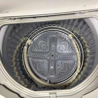 さいたま市発★☆☆シャープ SHARP タテ型 洗濯乾燥機(5.5kg) ES-TX5B-N 2018年製☆☆★