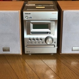 ソニーCD、MD、カセットテーププレイヤースピーカーセット