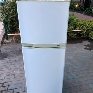 送料無料! ◎動作保証有 スリム ロングタイプ 2ドア 冷蔵庫 SHARP 