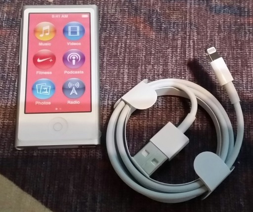 Apple新品iPodナノ第7現行世代16GB保証あり継続可能！