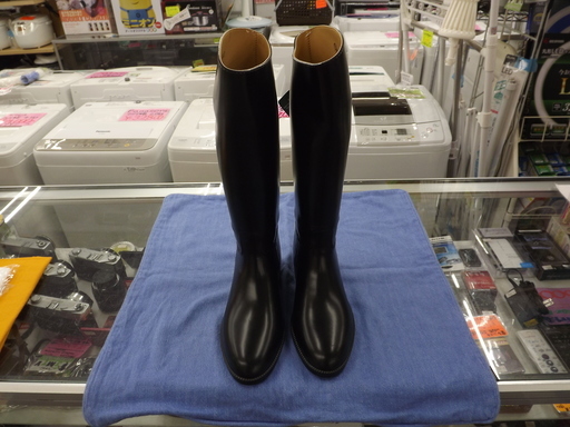 未使用品　AIGLE エーグル　COUPE SAMUR ジョッキーブーツ　サイズM　レインブーツ　札幌　西岡発