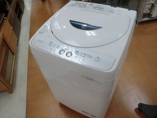 安心6ヶ月動作保証付き！シャープの全自動洗濯機