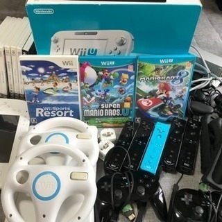 Wii U 本体とソフト10本セット ジャンク