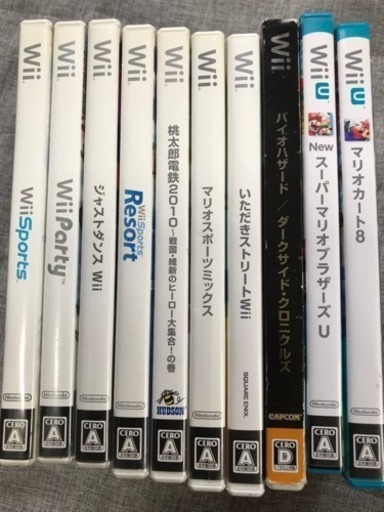 Wii U 本体とソフト10本セット ジャンク 春樹 床波のテレビゲームの中古あげます 譲ります ジモティーで不用品の処分