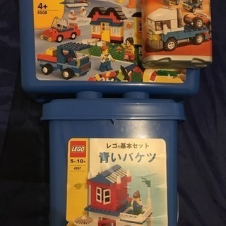 ⭐️レゴ LEGO ⭐️青のコンテナ 5508 青いバケツ 42...