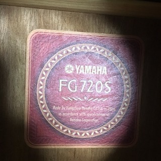 アコースティックギター YAMAHA FS720