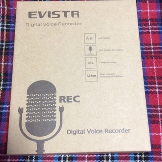 EVISTR ボイスレコーダー 8GB 新古品