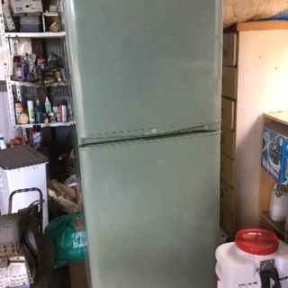 暑い中有難うございました！２ドア冷凍冷蔵庫（1996年製）