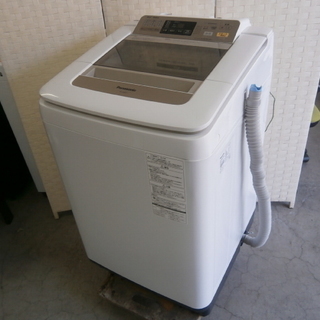 川崎市・横浜市無料配送　洗濯機　パナソニック　8K　NA-FA80H1　2015年製　中古美品 川崎市・横浜市無料配送 洗濯機 パナソニック 8K NA-FA80H1 2015
