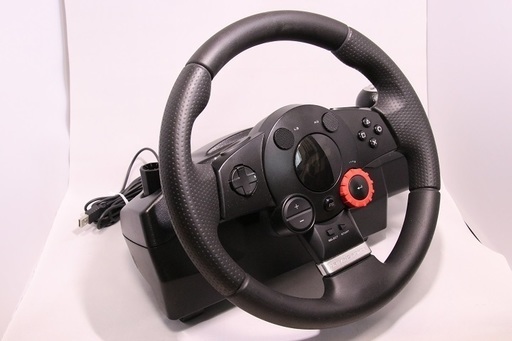 PS3　Logicool製DRIVING FORCE GT　ステアリングコントローラー
