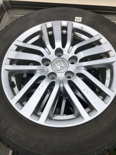 エリシオン 純正ホイール スタッドレスタイヤ付き 215/60R17